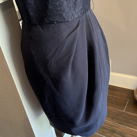 Kathryn Conover by Night. Navy Blue Strapless Cocktail Dress. Gently worn. Sz 10 - Picture 3 of 13